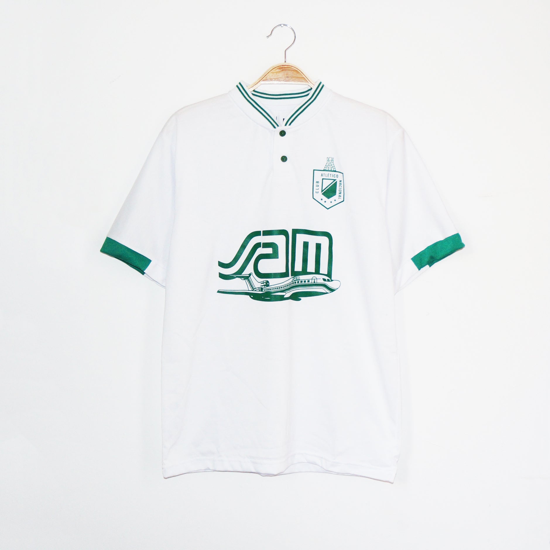 Camiseta blanca atletico nacional online