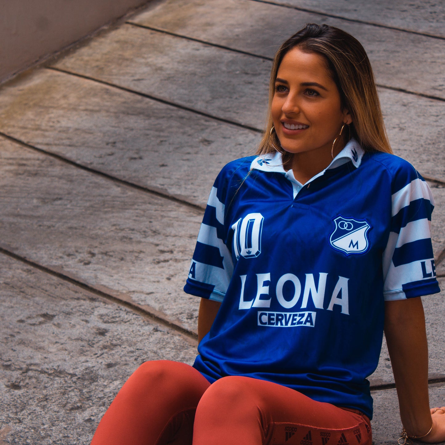 Retro Camiseta Millonarios Leona 1996 (Versión Retro)