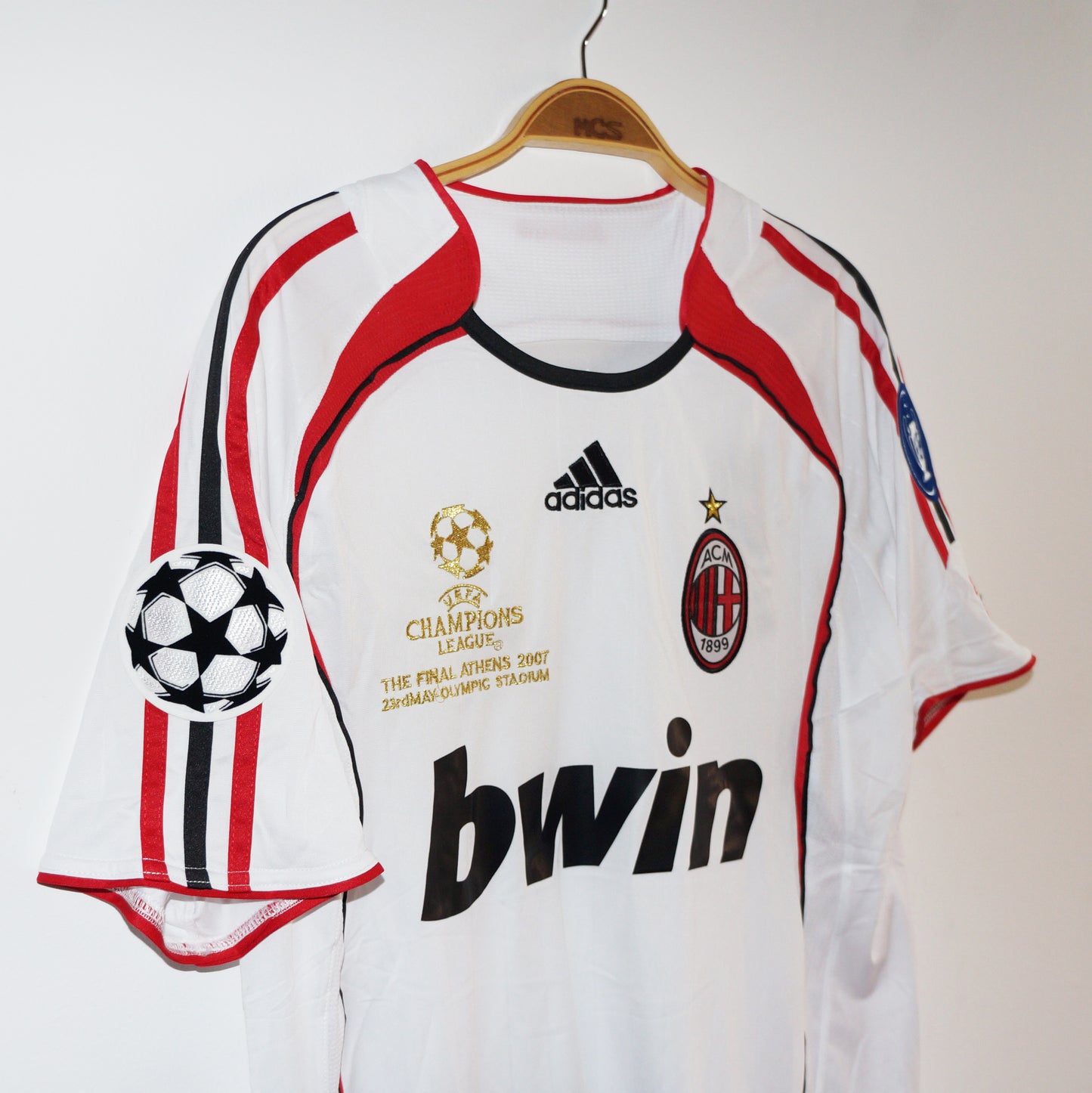 Camiseta 2006-07 Retro AC Milan Champions League