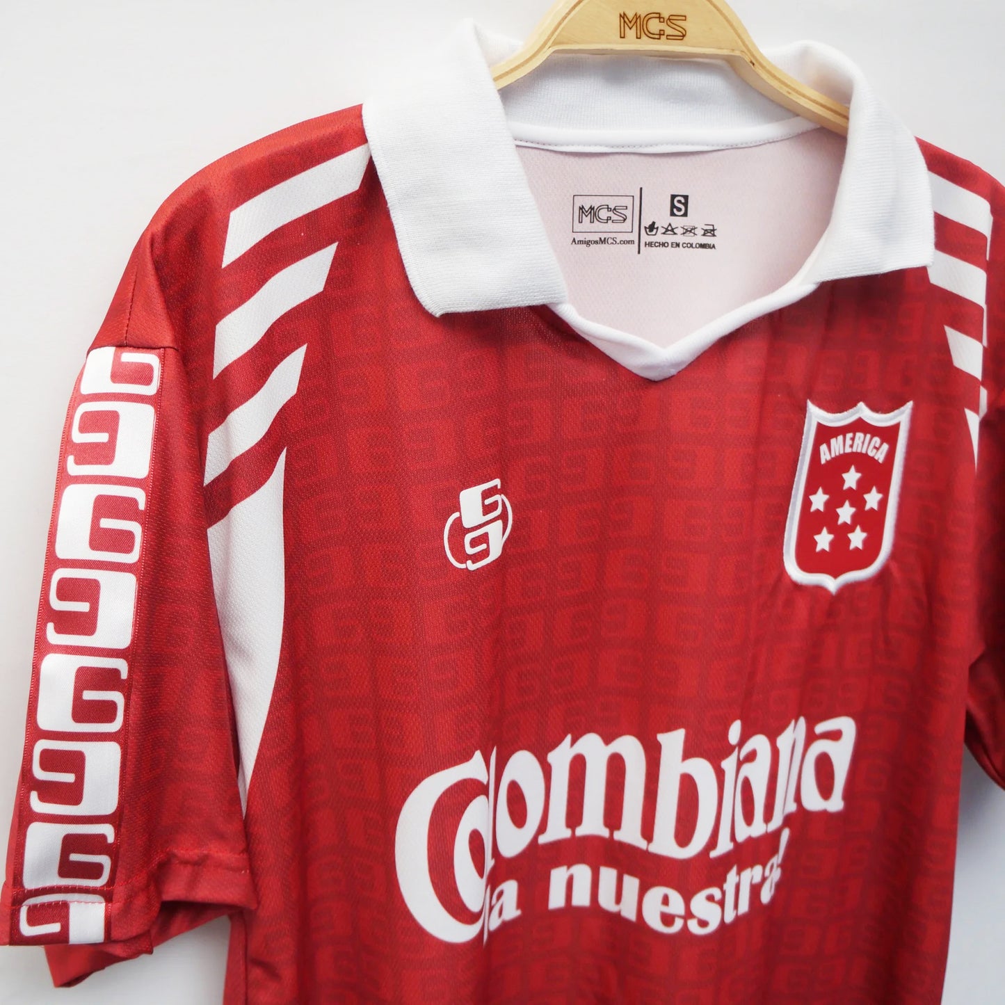 Camiseta America de Cali Gambeta 1990