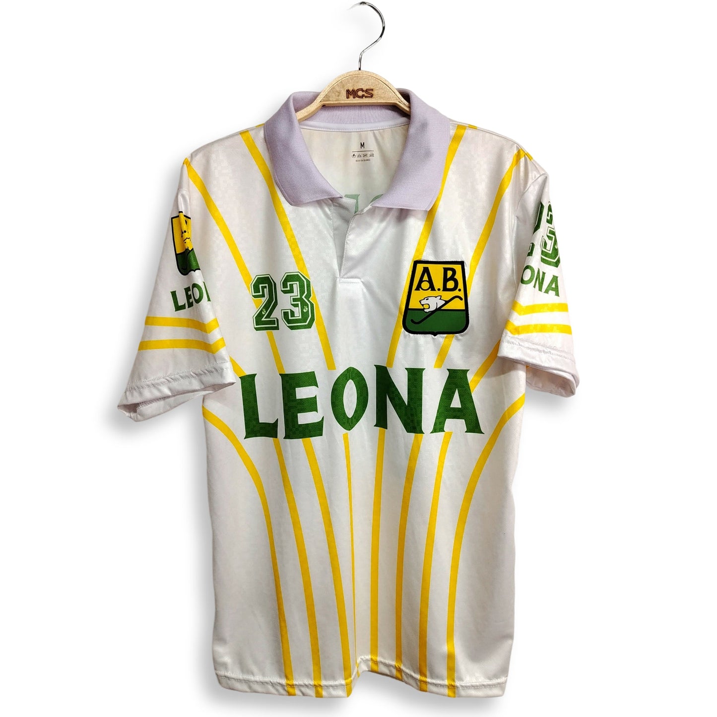 Camiseta Bucaramanga Leona Blanca 1997