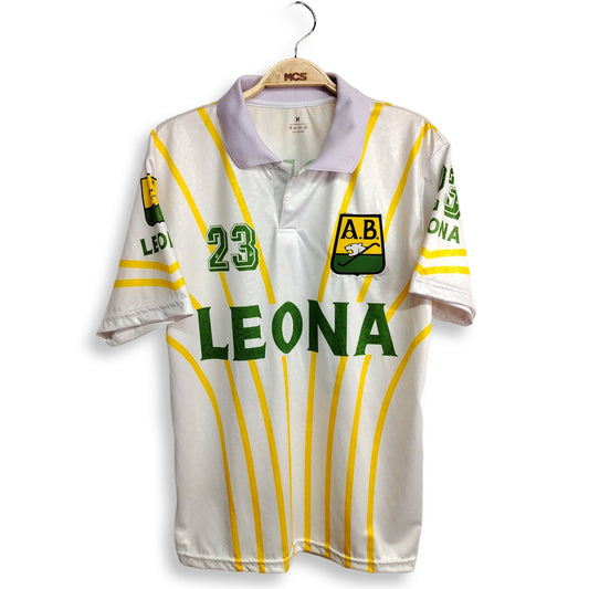 Camiseta Bucaramanga Leona Blanca 1997