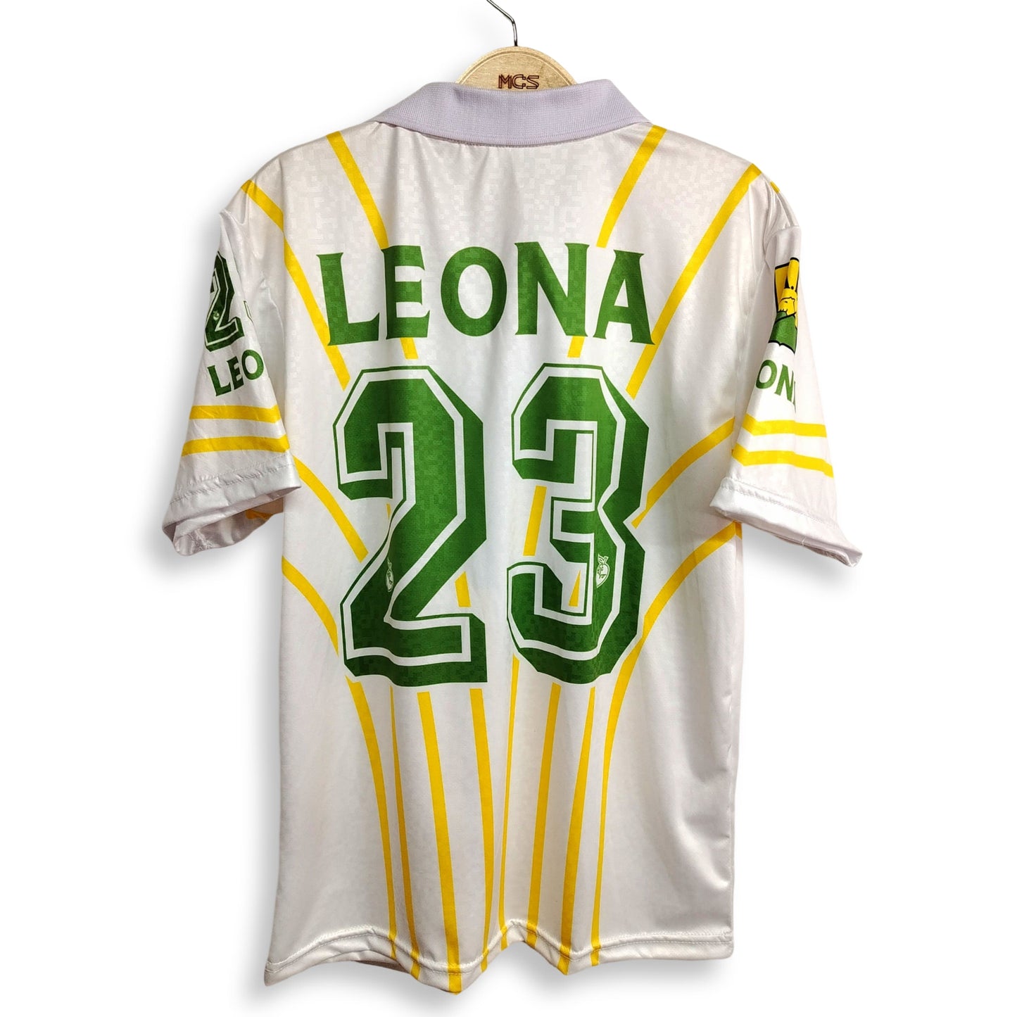 Camiseta Bucaramanga Leona Blanca 1997