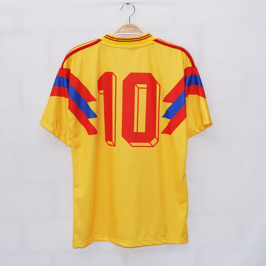 Camiseta Colombia 1990 Amarilla