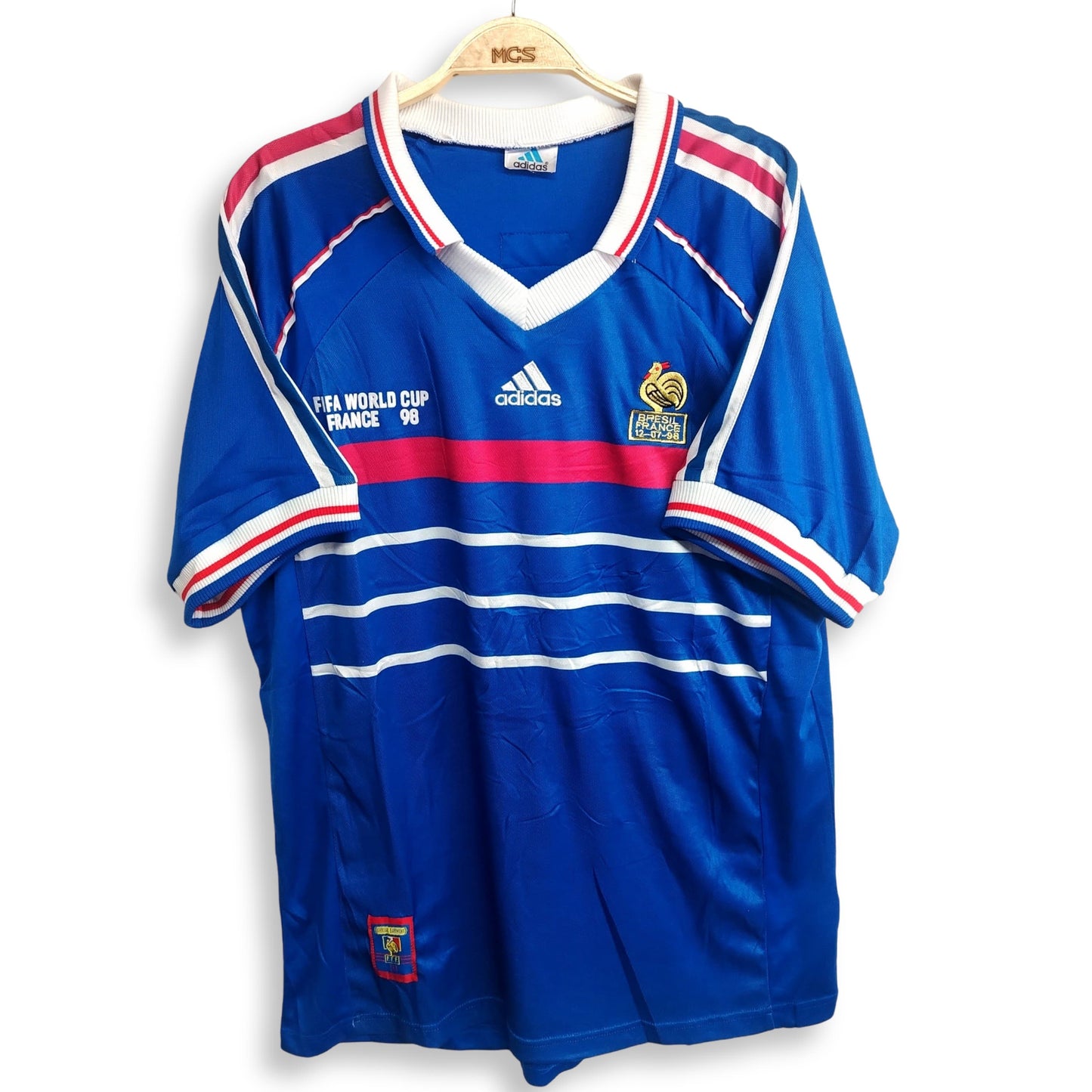 Camiseta Francia 1998 Azul