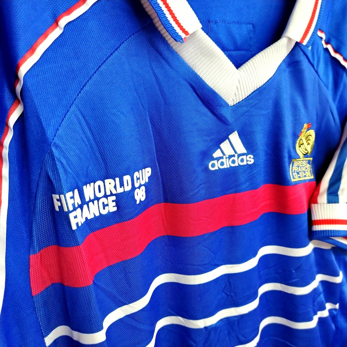 Camiseta Francia 1998 Azul