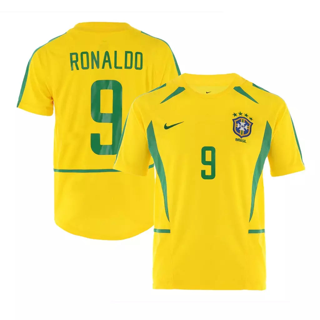 Camiseta Brasil 2002 Ronaldo
