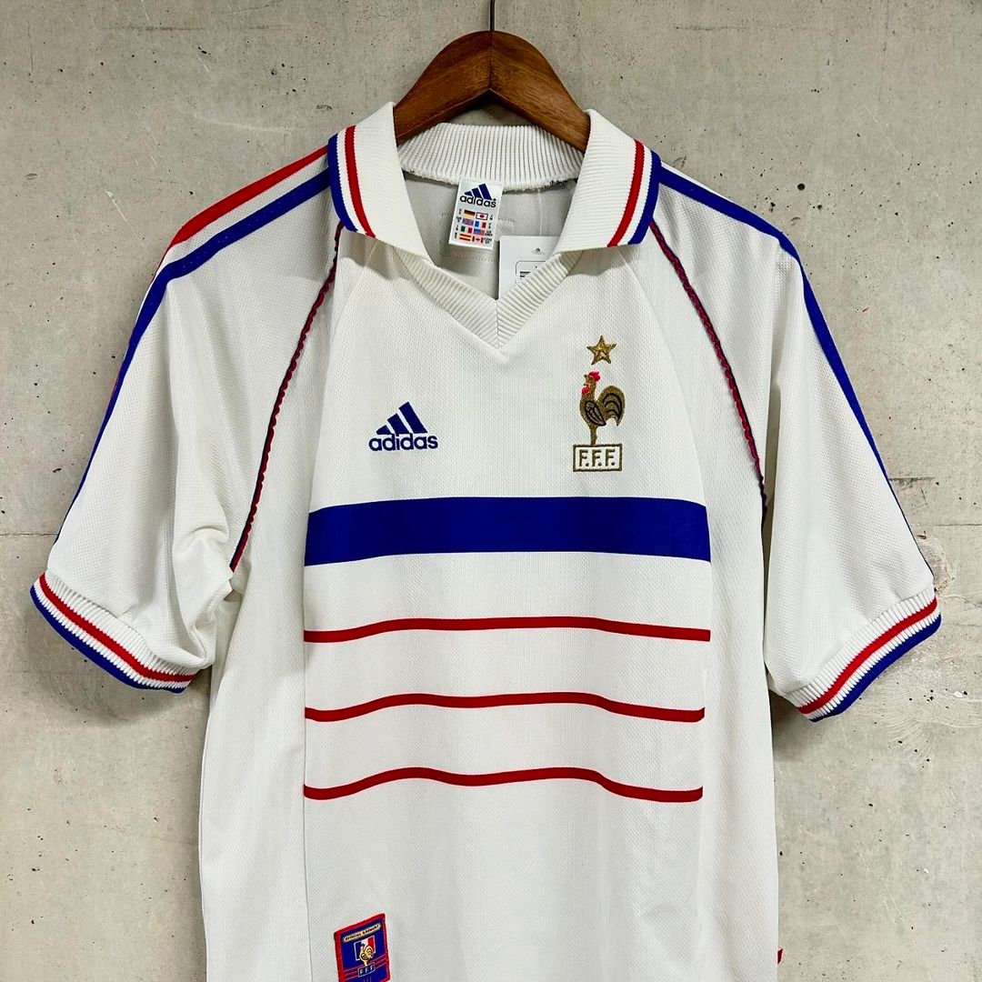Camiseta Francia 1998 Blanca