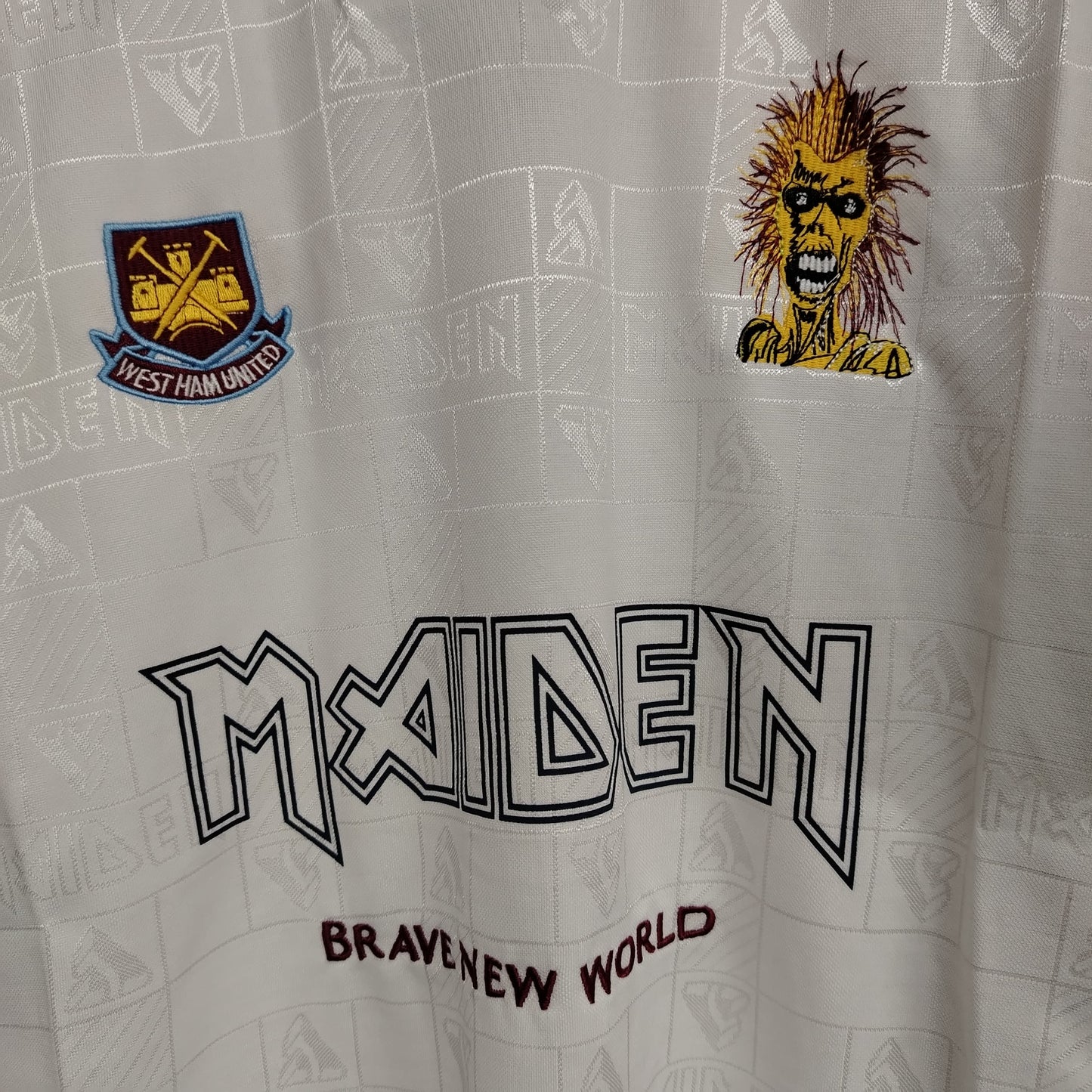 Camiseta West-Ham Iron Maiden 1999 - Entrega 3 Semanas