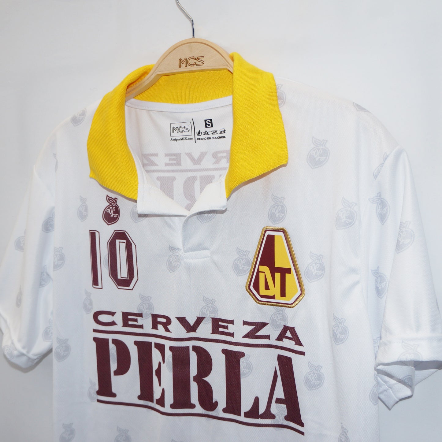 Camiseta Tolima Cerveza Perla Blanca