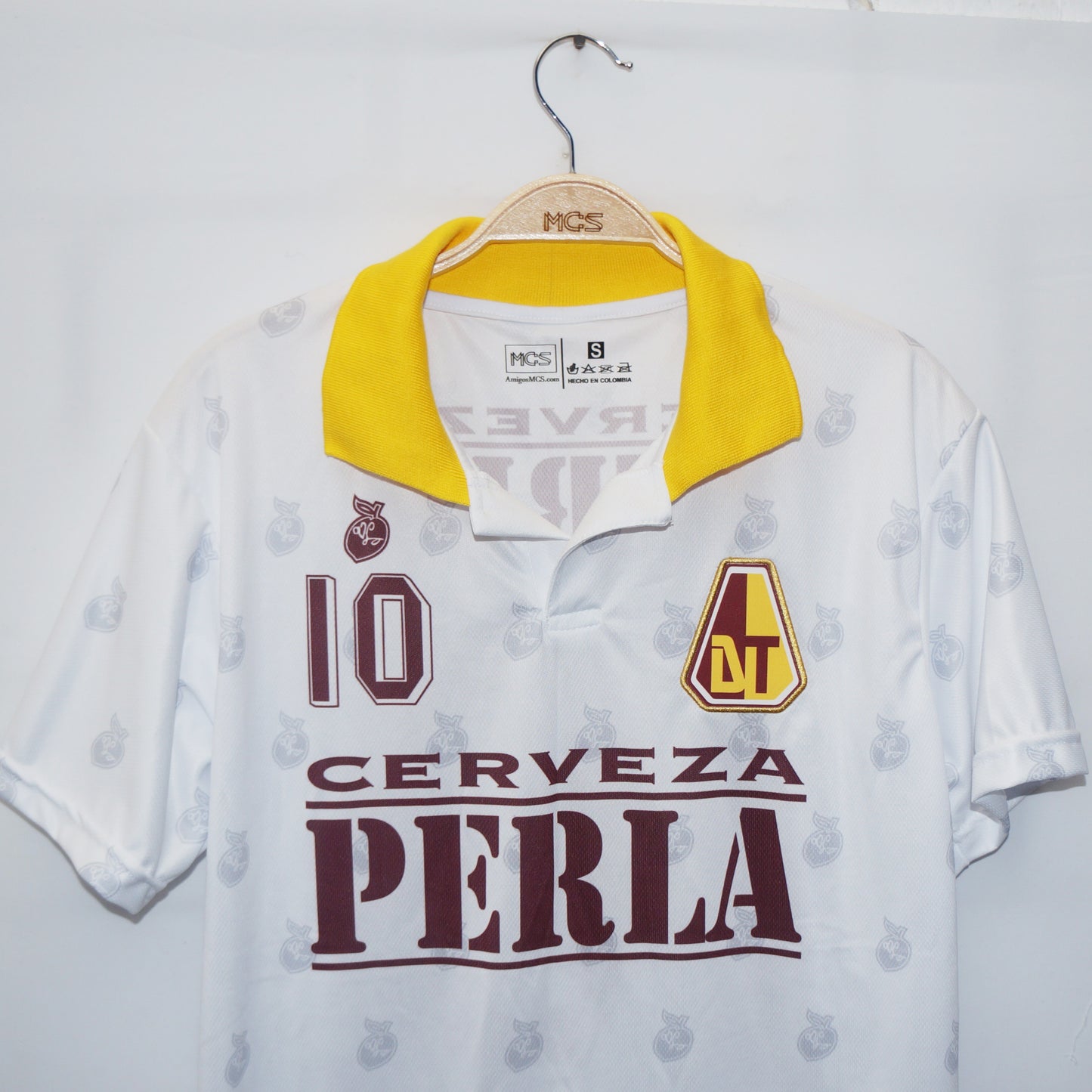 Camiseta Tolima Cerveza Perla Blanca