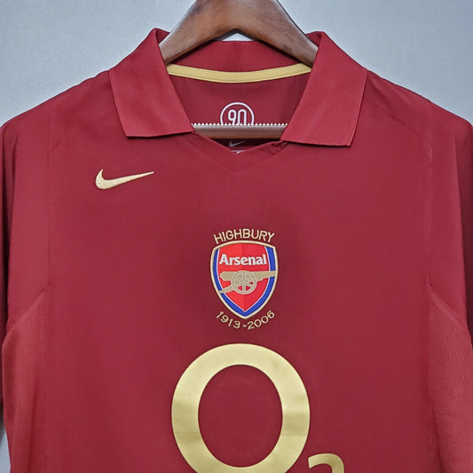 Camiseta Arsenal  2005-06