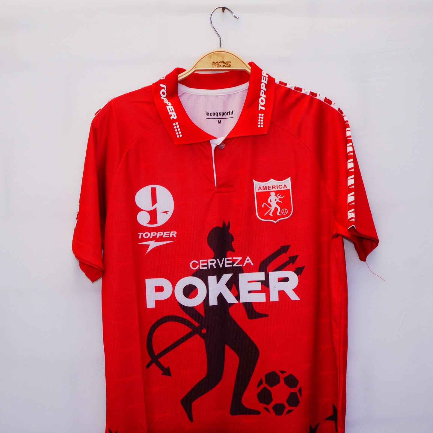 Camiseta America de Cali 1997 Topper Numero 9