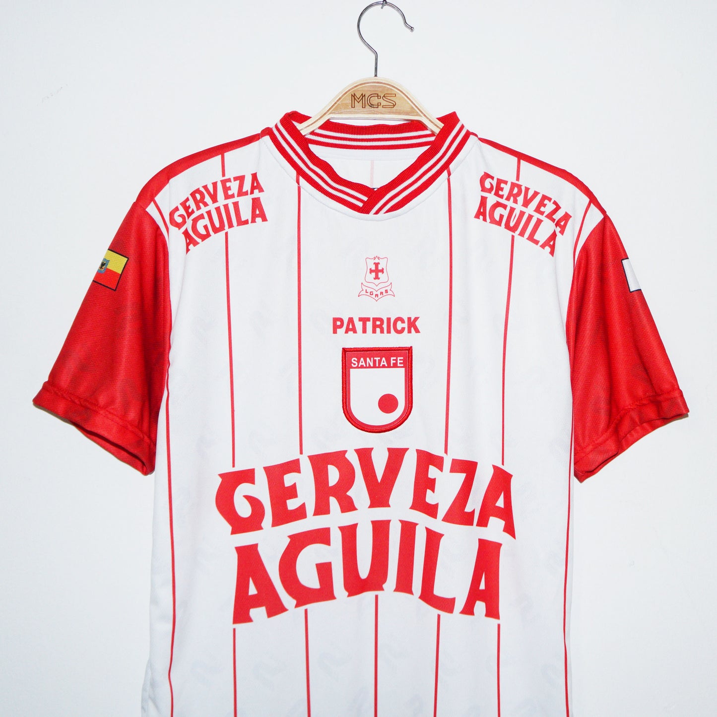 Santa Fe Patrick 2001 White Independent Jersey