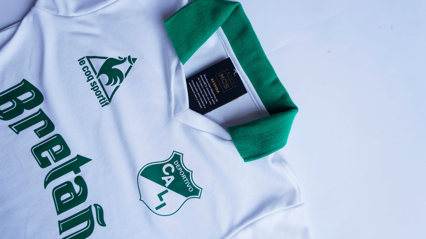 Camiseta Deportivo Cali BLANCA BRETANA