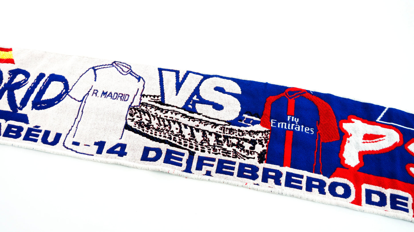 Bufanda Real Madrid vs Paris Usada ORIGINAL