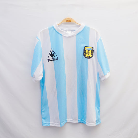 Camiseta Argentina 1986 - Algodón -