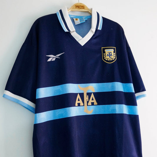 Argentina Shirt 1999 Blue ORIGINAL USED