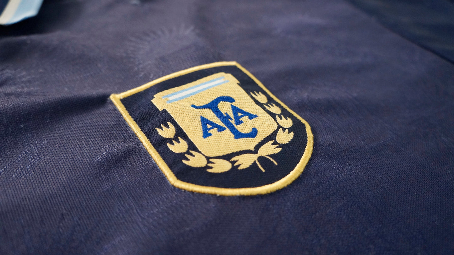 Camiseta Argentina 1999 Azul ORIGINAL USADO