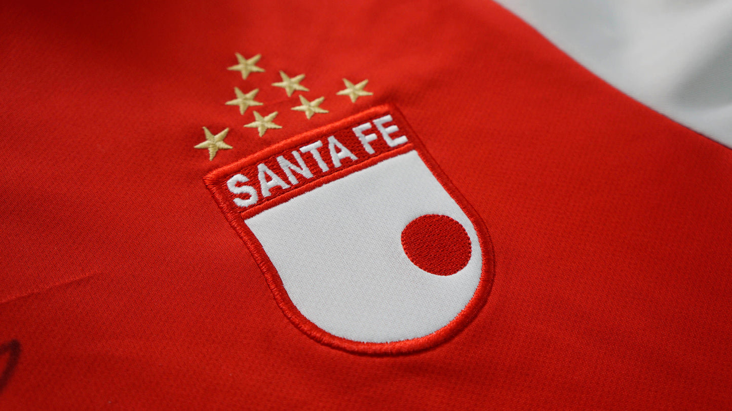 Camiseta Independiente Santa Fe 2013 Campeón Firmada ORIGINAL