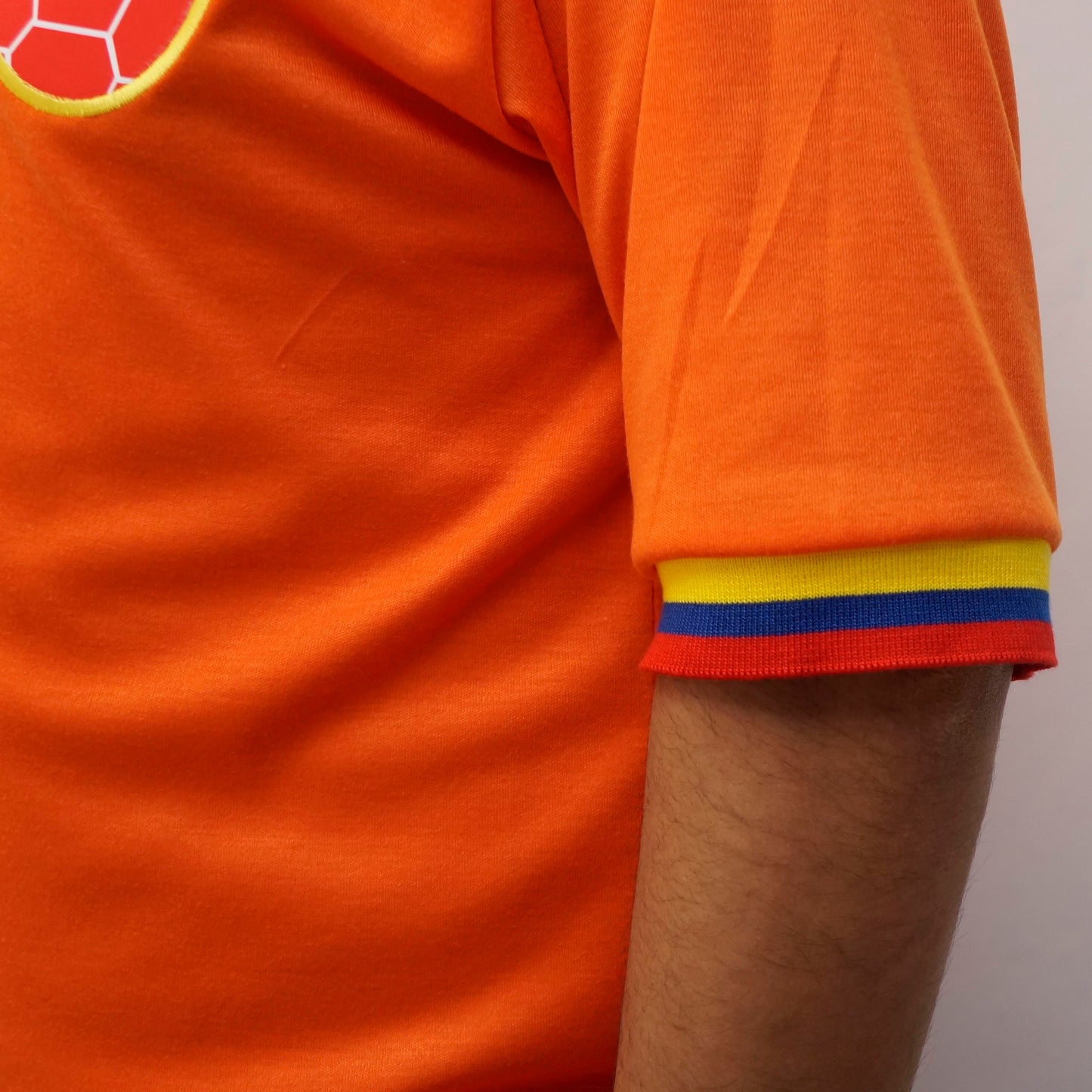Camiseta Colombia 1980 Naranja Zapote