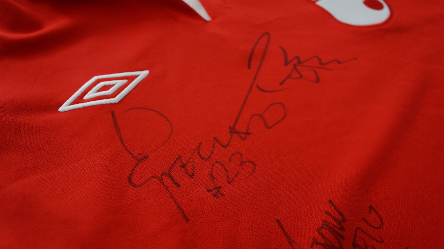 Camiseta Independiente Santa Fe 2013 Campeón Firmada ORIGINAL
