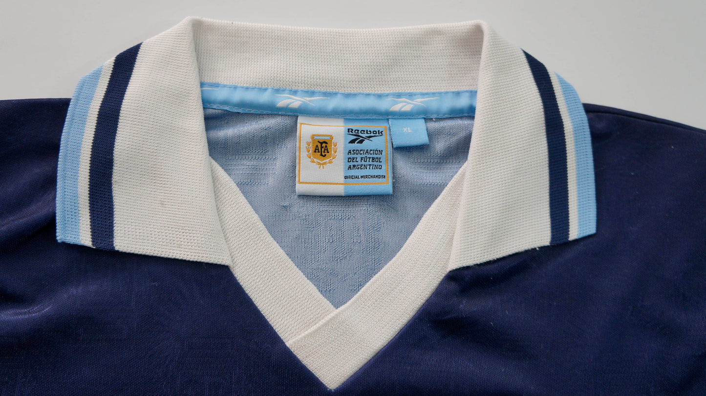 Camiseta Argentina 1999 Azul ORIGINAL USADO