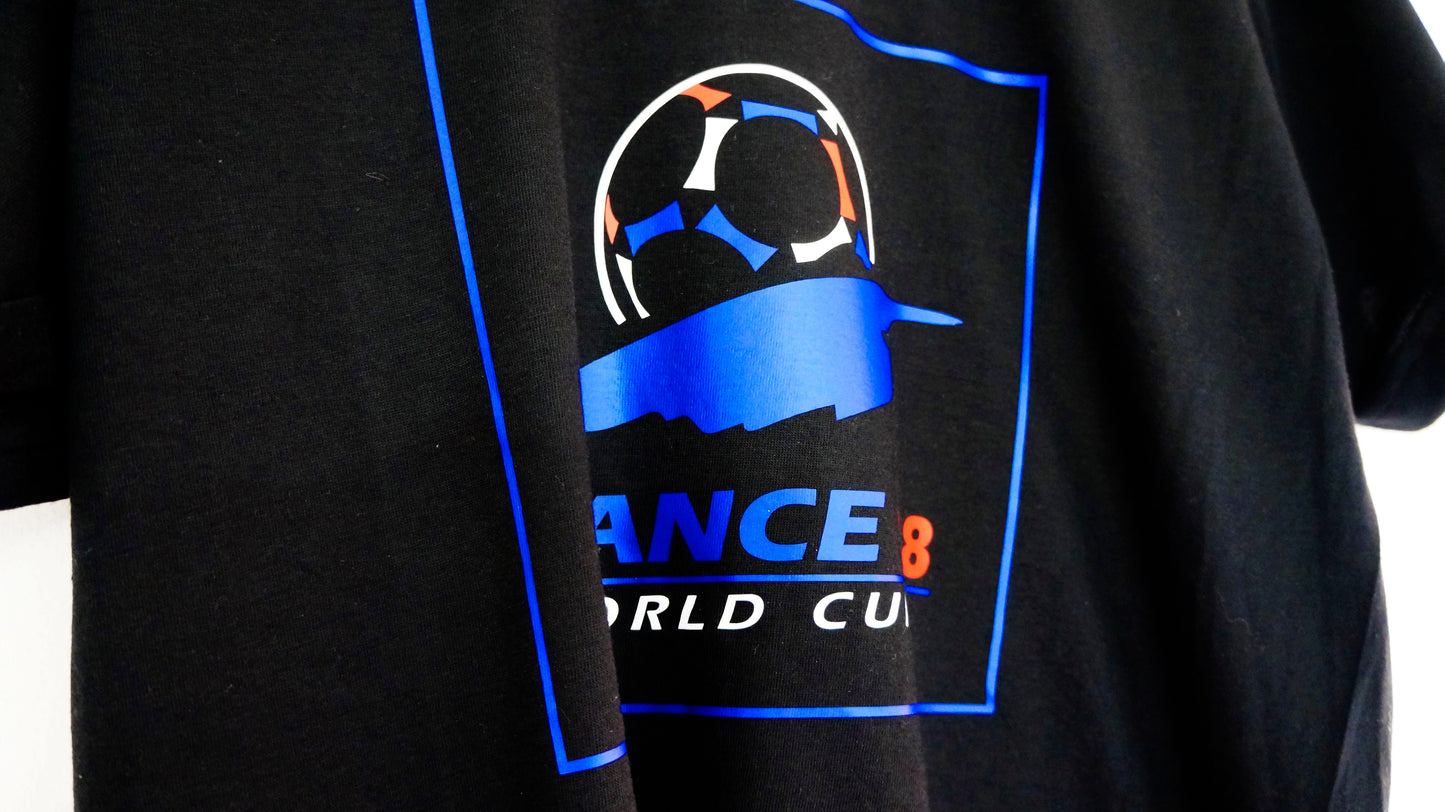 Camiseta Francia 1998 Negra