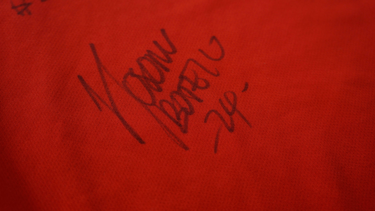 Camiseta Independiente Santa Fe 2013 Campeón Firmada ORIGINAL