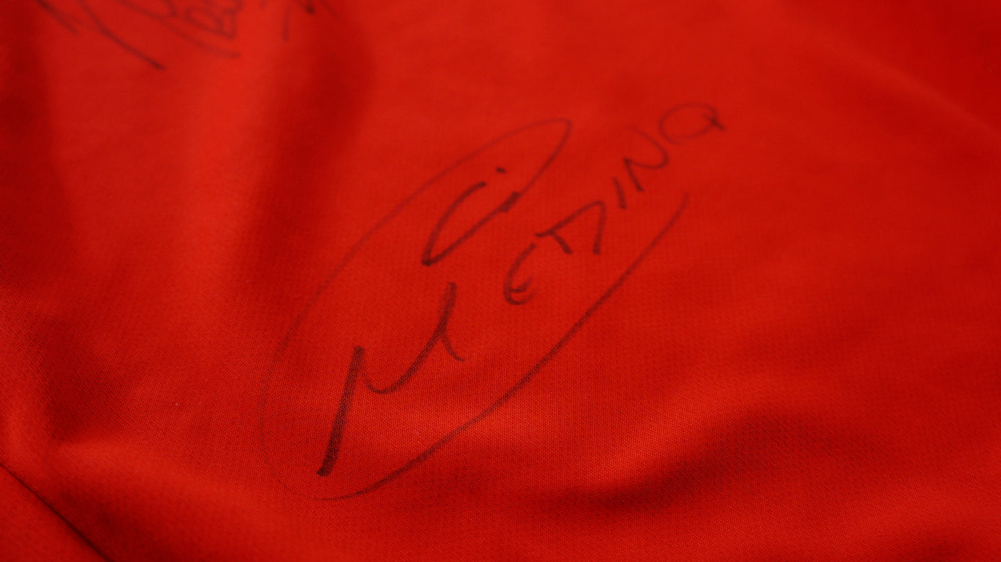 Camiseta Independiente Santa Fe 2013 Campeón Firmada ORIGINAL