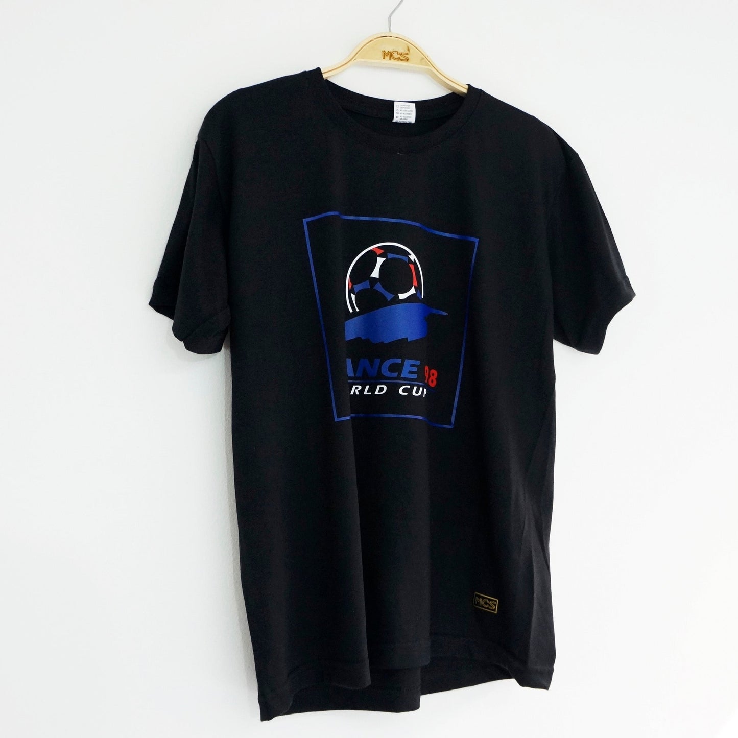 Camiseta Francia 1998 Negra