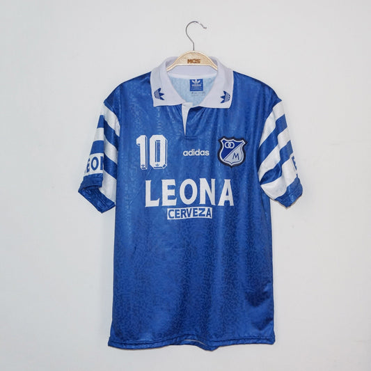 Camiseta Millonarios Leona 1996 Adidas