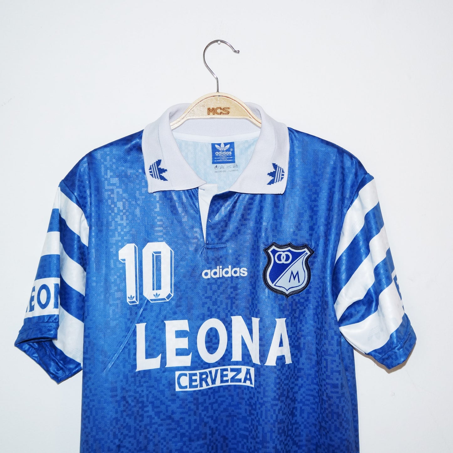 Camiseta Millonarios Leona 1996 Adidas