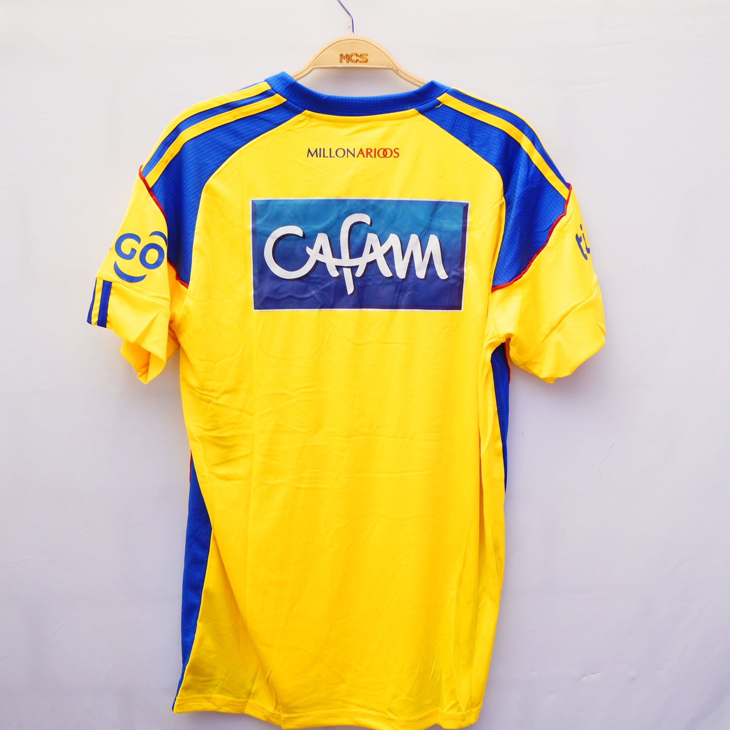 Camiseta Millonarios Bicentenario 2010 - 2011 Amarilla