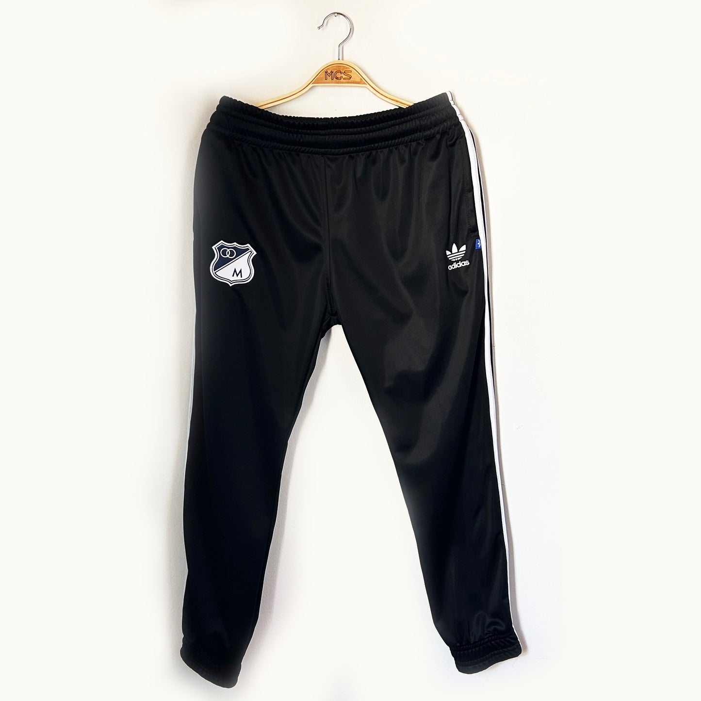 Pantalón de Sudadera Millonarios Negro Adidas Retro