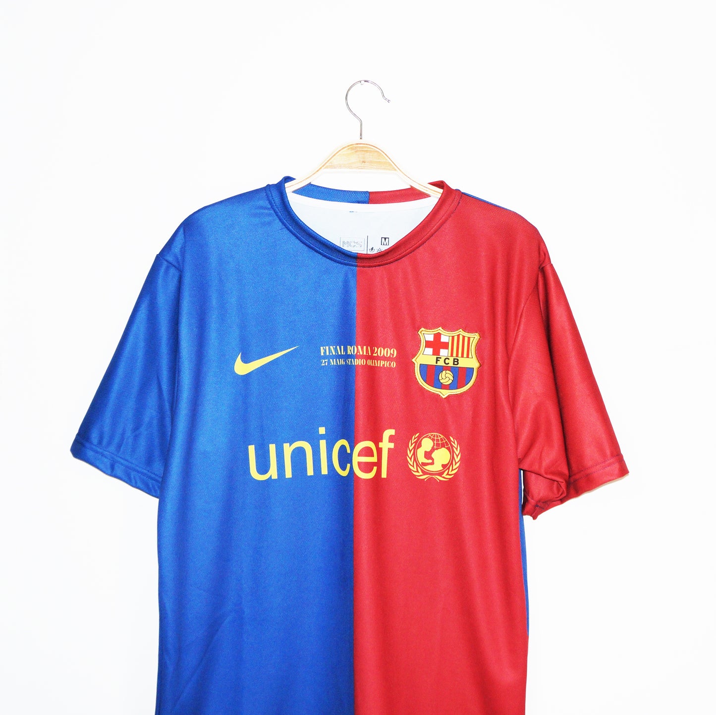 Camiseta Barcelona 2008-09 Final UCL Roma