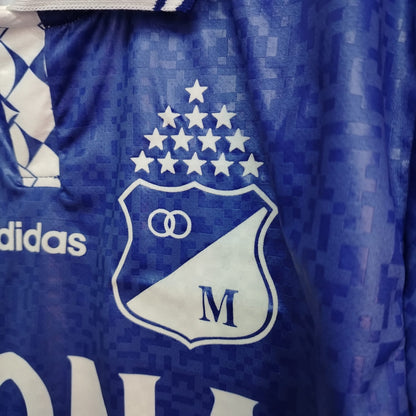 Camiseta Millonarios Leona 1996 Edición Madrid