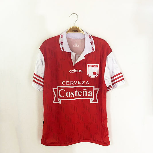 Camiseta Independiente Santa Fe Adidas 1996 Roja
