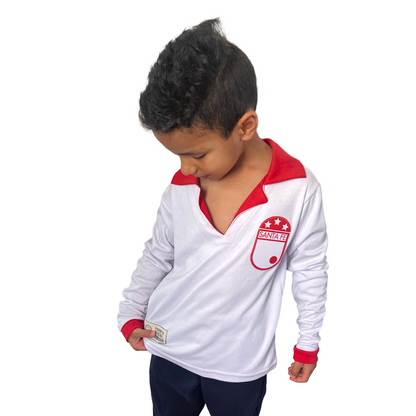 Camiseta NIÑO Independiente Santa Fe  La primera del maestro