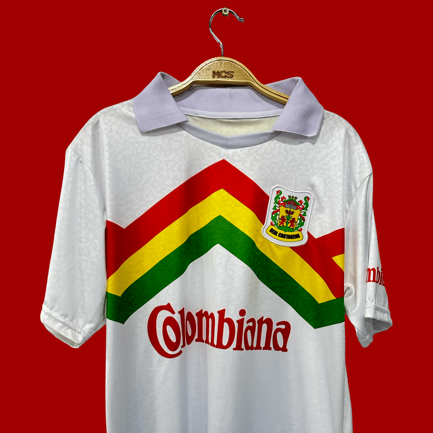 Camiseta Real Cartagena 1992 Blanca