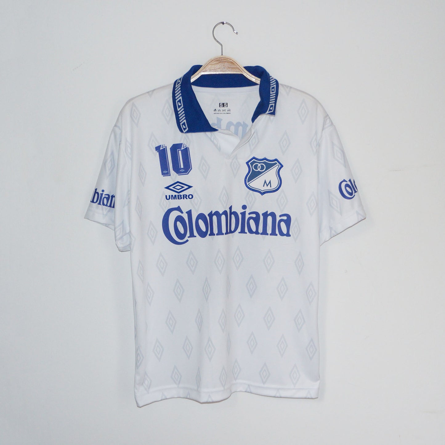 Camiseta Millonarios Umbro 1994 Blanca