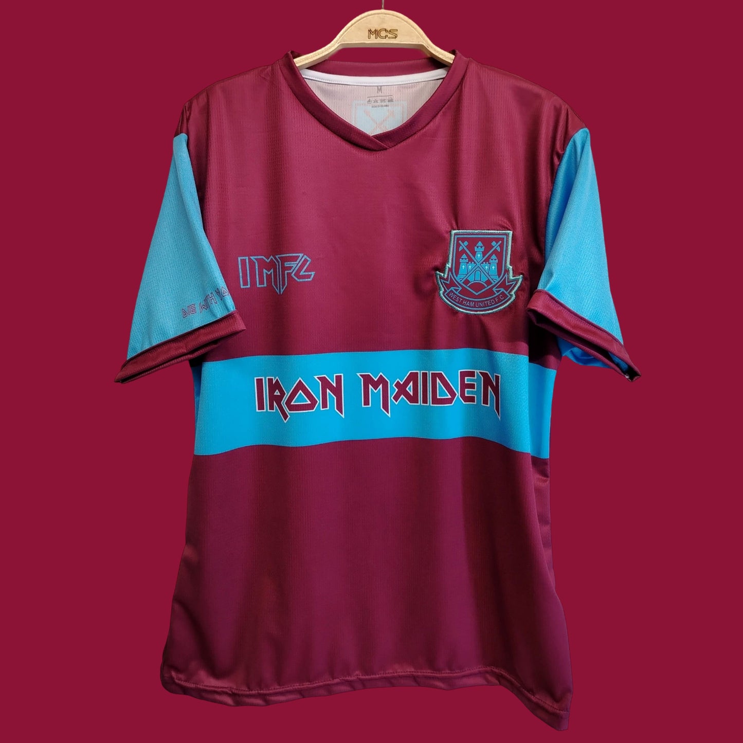 Camiseta West-Ham Iron Maiden 2019 Local - Entrega 3 Semanas