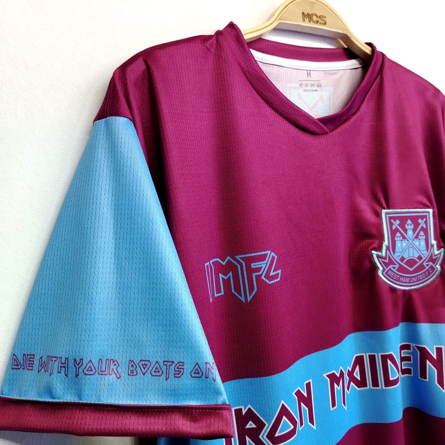 Camiseta West-Ham Iron Maiden 2019 Local - Entrega 3 Semanas