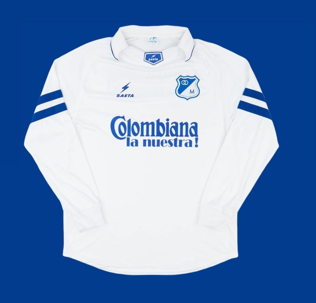 Camiseta Millonarios Saeta Colombiana AZUL