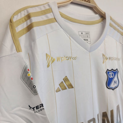 Camiseta Millonarios  2024  Visitante Blanca