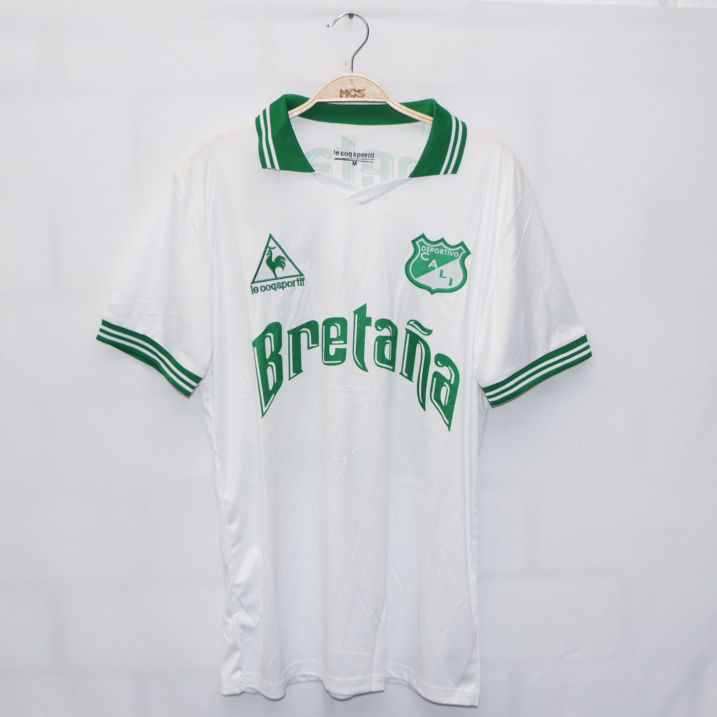 Camiseta Deportivo Cali 1987 Le coq  Visitante Vintage