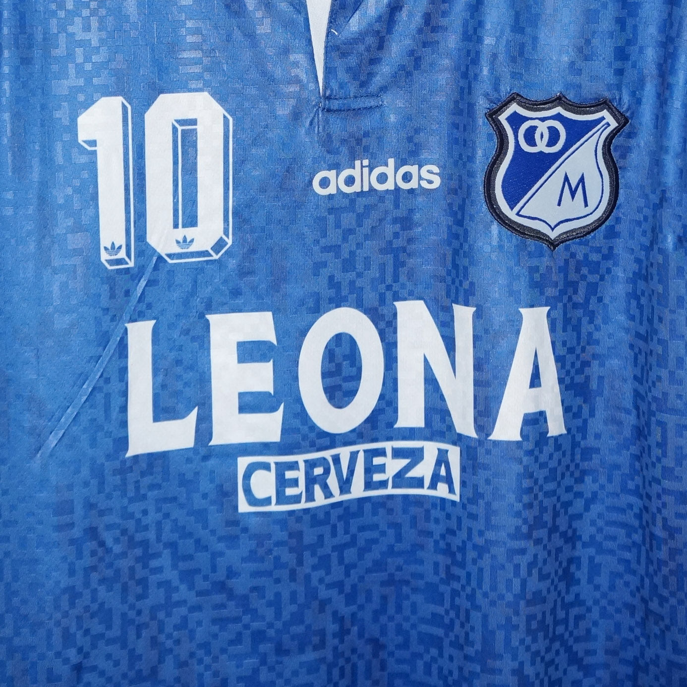 Camiseta Millonarios Leona 1996 Adidas