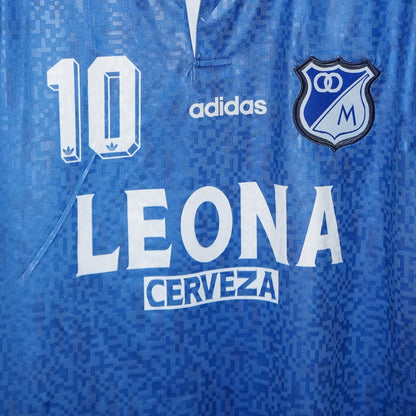 Camiseta Millonarios Leona 1996 Adidas