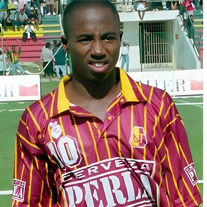 Camiseta Tolima 1998 Elson Becerra Cerveza Perla