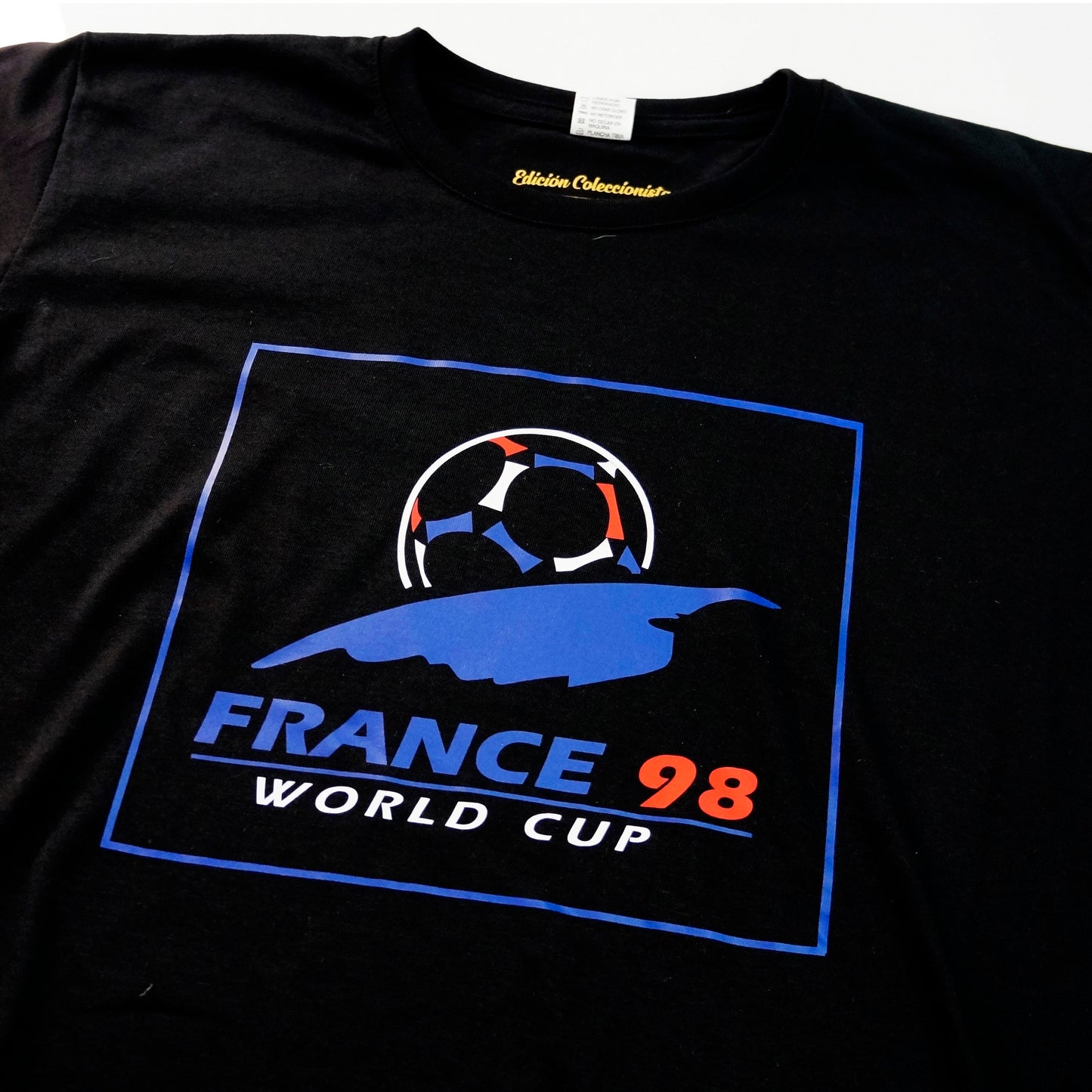 Camiseta Francia 1998 Negra